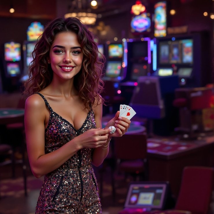 Spadegaming live dealer table interface on mobile screen